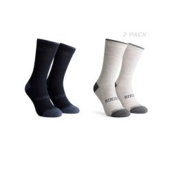 Skarpetki zimowe unisex Rogelli Merino z owczej wełny 2-pack. Niebieskie skarpetki damskie Rogelli, bez wzorów, z wełny. Za 76.00 zł.