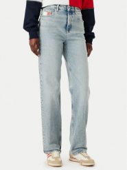 Tommy Jeans Jeansy Layla Hr DW0DW23035 Niebieski Slim Fit. Niebieskie jeansy damskie Tommy Jeans, bez wzorów, z jeansu. Za 529.99 zł.
