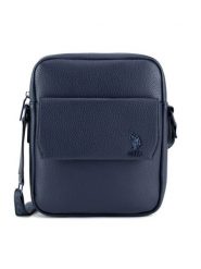 U.S. Polo Assn. Saszetka BEUXT5749MVP Granatowy. Niebieskie torby na ramię męskie U.S. Polo Assn., z tworzywa sztucznego. Za 249.99 zł.