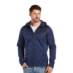 Kurtka Erima Softshell Performance. Niebieskie kurtki męskie Erima, xl, bez wzorów, z materiału, bez kaptura, do piłki ręcznej. W wyprzedaży za 157.00 zł.