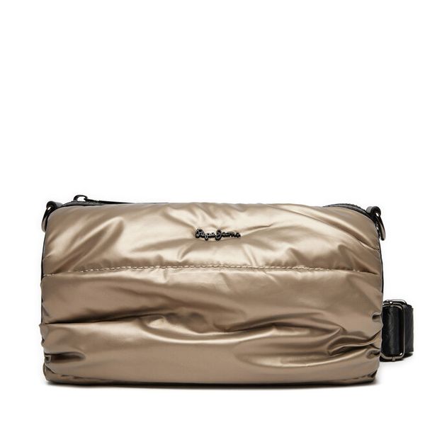 Torebka Pepe Jeans. Żółte listonoszki damskie Pepe Jeans, bez wzorów, z jeansu, bez dodatków. Za 189.99 zł.