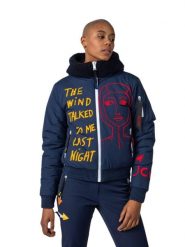 Kurtka narciarska Rossignol JCC damska W Yety Fleecy Bomber JKT granatowa. Niebieskie kurtki sportowe damskie Rossignol, na zimę, s, bez wzorów, z materiału, bez ramiączek, bez kaptura, narciarskie, primaloft. Za 2,559.00 zł.