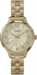 Zegarek damski Timex TW2W98200 złoty. Żółte zegarki damskie Timex, złote. Za 981.87 zł.