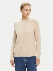 Weekend Max Mara Sweter Ghiacci 2525366151 Beżowy Regular Fit. Brązowe swetry nierozpinane damskie Weekend Max Mara, m, bez wzorów, z wełny, bez kołnierzyka, bez ramiączek. Za 699.99 zł.