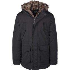 Parka Urban Classic hooded faux fur. Czarne parki męskie Urban Classics, na zimę, m, bez wzorów, bez kołnierzyka, z kapturem. Za 541.50 zł.