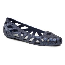 Baleriny Melissa. Niebieskie balerinki damskie Melissa, bez wzorów, bez obcasa, bez zapięcia. Za 279.99 zł.
