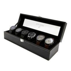 Mats Meier Watchbox Mats Meier Mont Fort Zegarki męskie 1 ct Męskie. Brązowe zegarki męskie Mats Meier, bez wzorów, ze skóry, sztuczne. Za 232.99 zł.