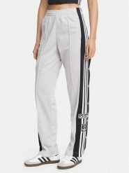 Adidas Spodnie dresowe Adibreak Track Tracksuit Bottoms KT0022 Szary Regular Fit. Szare spodnie sportowe damskie Adidas, bez wzorów, z dresówki. Za 329.99 zł.
