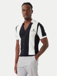 Beverly Hills Polo Club Koszula M7613-HR Biały Regular Fit. Białe koszule męskie Beverly Hills Polo Club, m, bez wzorów, z bawełny, bez kołnierzyka, bez ramiączek. Za 279.99 zł.