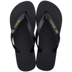 Klapki Ipanema Clas Brasil Ii Ad Dorosłych. Czarne klapki męskie Ipanema, bez wzorów, bez zapięcia. Za 138.99 zł.