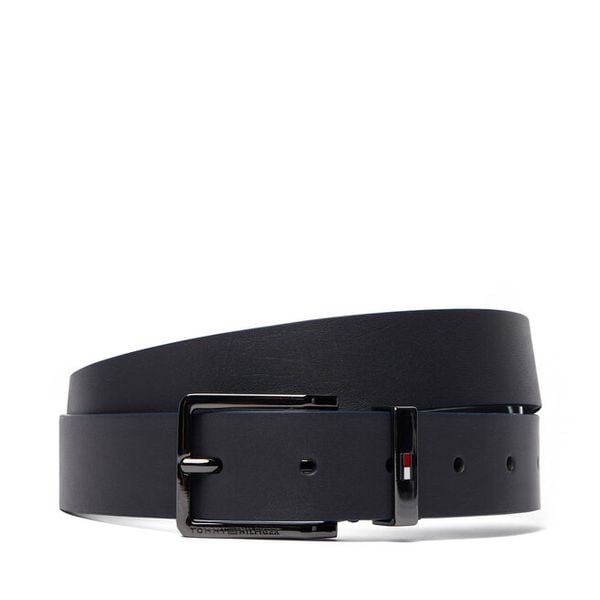 Pasek Tommy Hilfiger. Niebieskie paski męskie Tommy Hilfiger. Za 169.99 zł.