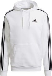 Adidas adidas Essentials Fleece 3-Stripes bluza 522 : Rozmiar - S. Bluzy męskie Adidas, m, bez wzorów, bez ramiączek, bez kaptura. Za 213.83 zł.