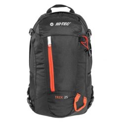 Plecak Trek 25L. Czarne plecaki męskie Hi-tec, bez wzorów, z materiału. Za 154.99 zł.