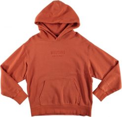 Męska Bluza Nierozpinana Mustang Style Eden Burnt Ochre 1016257 7105. Brązowe bluzy męskie Mustang, m, bez wzorów, bez ramiączek, bez kaptura. Za 149.99 zł.