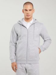 Bluza męska z kapturem szara Ajron 901/ Kersyn 901. Szare bluzy sportowe męskie BIG STAR, l, bez wzorów, z materiału, z kapturem. Za 249.99 zł.
