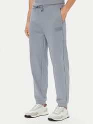 BOSS Spodnie dresowe JT_Long 50564096 Szary Relaxed Fit. Szare spodnie sportowe męskie Boss, m, bez wzorów, z bawełny. Za 599.99 zł.