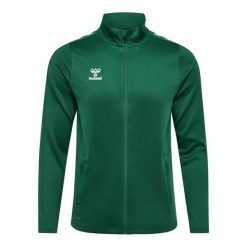 Damska bluza dresowa Hummel Core Xk. Zielone bluzy damskie Hummel, bez wzorów, z dresówki, bez ramiączek, bez kaptura. Za 211.00 zł.