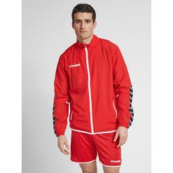 Kurtka Hummel hmlAUTHENTIC Micro. Czerwone kurtki męskie Hummel, m, bez wzorów, sportowe, bez kaptura. W wyprzedaży za 188.50 zł.