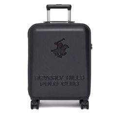 Walizka kabinowa Beverly Hills Polo Club. Niebieskie walizki damskie Beverly Hills Polo Club, bez wzorów. Za 299.99 zł.