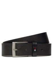 Tommy Hilfiger Pasek Męski Adan 3.5 Seasonal Texture AM0AM12165 Czarny. Czarne paski męskie Tommy Hilfiger, ze skóry. Za 289.99 zł.
