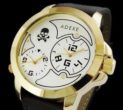 Zegarek Adexe Męski Dual Time X IV. Zegarki męskie Adexe, bez wzorów. Za 45.34 zł.