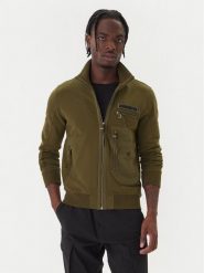 Aeronautica Militare Bluza 252FE2069UF00668 Zielony Regular Fit. Zielone bluzy męskie Aeronautica Militare, m, bez wzorów, z bawełny, bez ramiączek, bez kaptura. Za 989.99 zł.