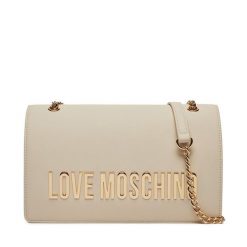Torebka LOVE MOSCHINO. Białe torebki wizytowe damskie Love Moschino, bez wzorów, bez dodatków. Za 589.99 zł.