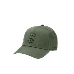 Czapka z daszkiem PS of Sweden Electra. Zielone czapki damskie PS OF SWEDEN, bez wzorów, eleganckie. Za 198.50 zł.