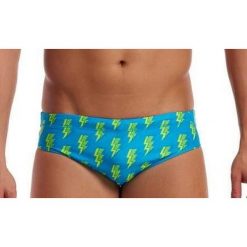 Kąpielówki męskie Funky Trunks Bolted - slipy. Niebieskie kąpielówki męskie Funky Trunks, m, bez wzorów. Za 139.00 zł.