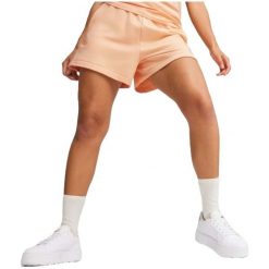 Szorty damskie Puma Ess+ Summr. Brązowe szorty damskie Puma, bez wzorów. Za 148.95 zł.