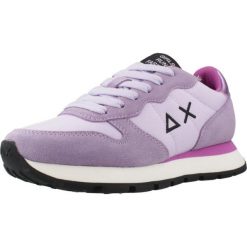 Buty SUN68 ALLY SOLID Fioletowy. Fioletowe obuwie trekkingowe damskie SUN68, ze skóry, bez zapięcia. Za 272.99 zł.