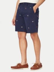 Polo Ralph Lauren Szorty materiałowe 710A13007001 Granatowy Regular Fit. Niebieskie szorty męskie Polo Ralph Lauren, bez wzorów, z bawełny. Za 729.99 zł.