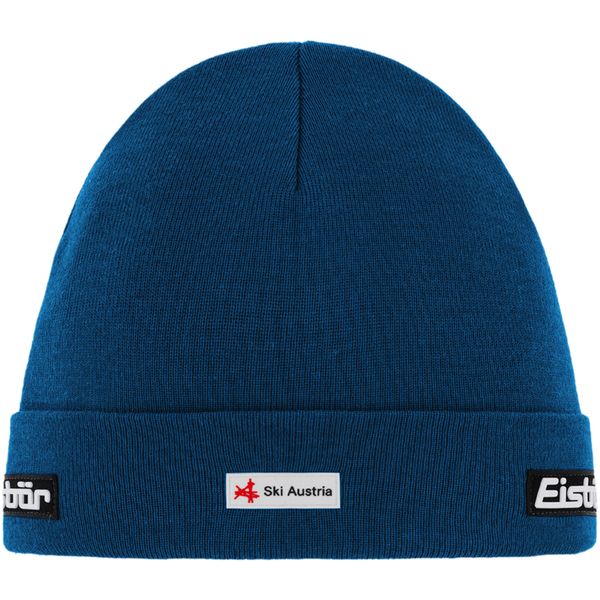 Czapka Eisbar Renan OS MÜ RL SKA. Niebieskie czapki damskie Eisbar, na zimę, bez wzorów, z wełny. Za 167.00 zł.