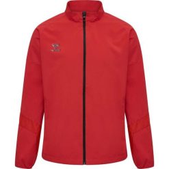 Kurtka Hummel hmlLEAD training. Czerwone kurtki męskie Hummel, m, bez wzorów, sportowe, bez kaptura. Za 233.50 zł.