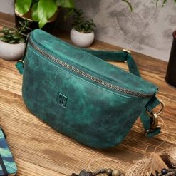 Zestaw prezentowy ZUP-56-GR saszetka nerka damska T-36-GR portfel damski skórzany T-05-GR. Portfele damskie Paolo Peruzzi. Za 325.64 zł.