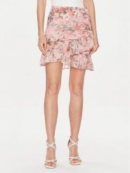 Guess Spódnica mini Vanessa W4GD63 WDW82 Różowy Regular Fit. Czerwone spódnice damskie Guess, xs, z aplikacjami, z syntetyku, mini. Za 429.99 zł.