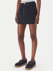 Tommy Jeans Spódnica mini DW0DW23388 Granatowy Regular Fit. Niebieskie spódnice damskie Tommy Jeans, l, bez wzorów, z bawełny, mini. Za 409.99 zł.