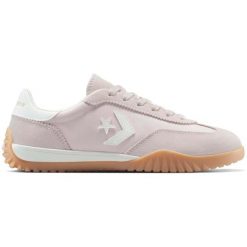 Buty sportowe Converse Run Star Trainer Suede. Czerwone buty sportowe męskie Converse, bez wzorów, z zamszu, bez zapięcia, na fitness i siłownię. Za 590.00 zł.