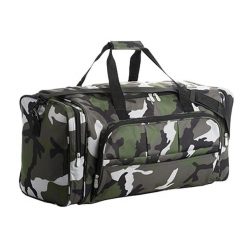Torba Treningowa Camo Podróżna Weekend. Zielone torby podróżne damskie SOL'S, bez wzorów, z materiału, na ramię. Za 253.99 zł.