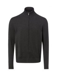 Nils Sundström sweter Mężczyźni Bawełna (100%) szary, XL. Szare swetry męskie Nils Sundström, m, bez wzorów, z bawełny, eleganckie, bez kołnierzyka, bez ramiączek. Za 249.95 zł.