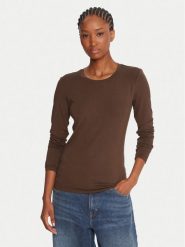 Weekend Max Mara Bluzka Multie 2525946012 Brązowy Slim Fit. Brązowe bluzki damskie Weekend Max Mara, xl, bez wzorów, z wiskozy, bez kołnierzyka, bez ramiączek. Za 339.99 zł.