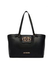 LOVE MOSCHINO Torebka JC4206PP0PKB0000 Czarny. Czarne shopperki damskie Love Moschino, bez wzorów, ze skóry, bez dodatków. Za 1,009.00 zł.