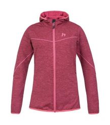 Damska bluza dresowa z kapturem Hannah Dagnys. Czerwone bluzy damskie Hannah, s, bez wzorów, z dresówki, sportowe, bez ramiączek, z kapturem. Za 284.55 zł.