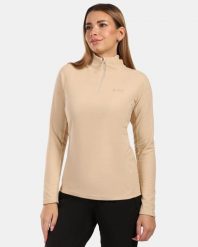 Damska bluza polarowa Kilpi ALMERI-W. Brązowe bluzy damskie Kilpi, bez wzorów, z materiału, bez ramiączek, bez kaptura. Za 119.99 zł.