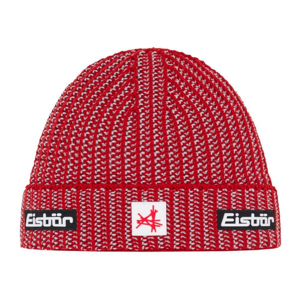 Czapka Eisbar Sorrak MÜ SA. Czerwone czapki damskie Eisbar, bez wzorów, z wełny, sportowe. Za 182.23 zł.