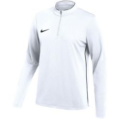 Bluza damska Nike Dri-Fit Park 26 Drill Top. Białe bluzy damskie Nike, bez wzorów, z materiału, sportowe, bez ramiączek, bez kaptura. Za 115.99 zł.