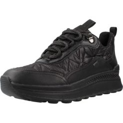 Buty GEOX D SPHERICA ACTIF X2 Czarny. Czarne obuwie trekkingowe damskie Geox, ze skóry, bez zapięcia. Za 482.99 zł.