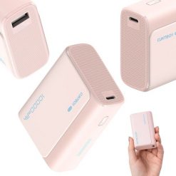Powerbank Cuktech Powerbank Cuktech CP13 30W 10000mAh USB-C + USB-A - różowy. Czerwone powerbanki Cuktech. Za 79.64 zł.
