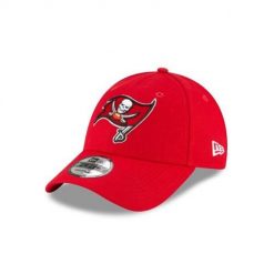 Czapka z daszkiem New Era NFL Tampa Bay Buccaneers. Czerwone czapki damskie New Era, bez wzorów, sportowe. Za 183.00 zł.