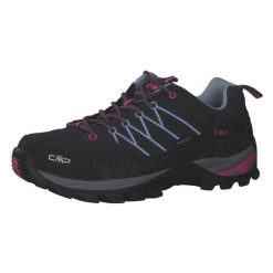 Buty trekkingowe damskie CMP Rigel Low. Niebieskie obuwie trekkingowe damskie CMP, z materiału, bez zapięcia. Za 366.99 zł.